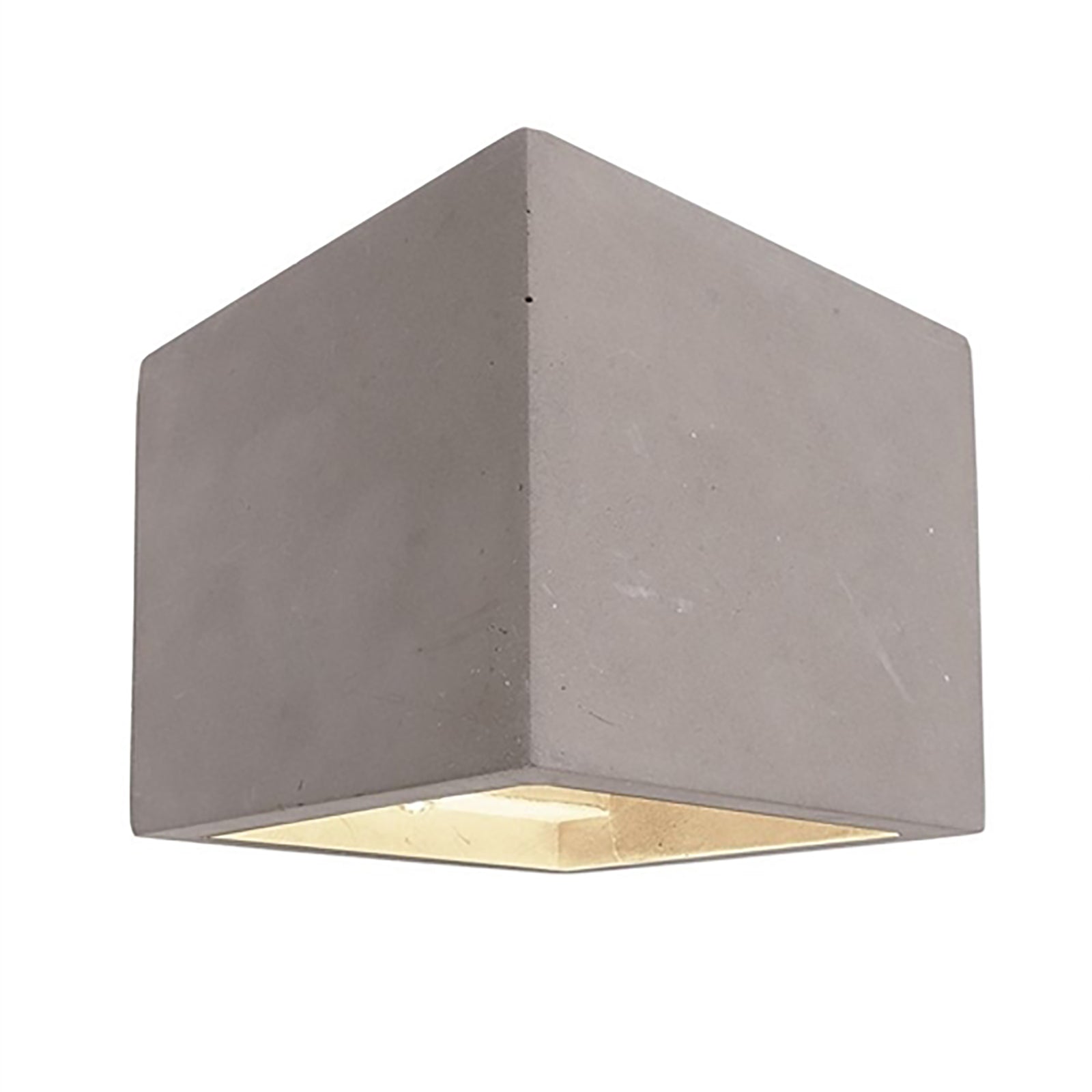 Applique in pietra lampada muro doppio fascio luce parete taverna G9 220V IP20 COLORE GRIGIO