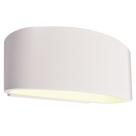 Applique LED moderna in alluminio pressofuso lampada muro doppia luce G9 220V COLORE BIANCO