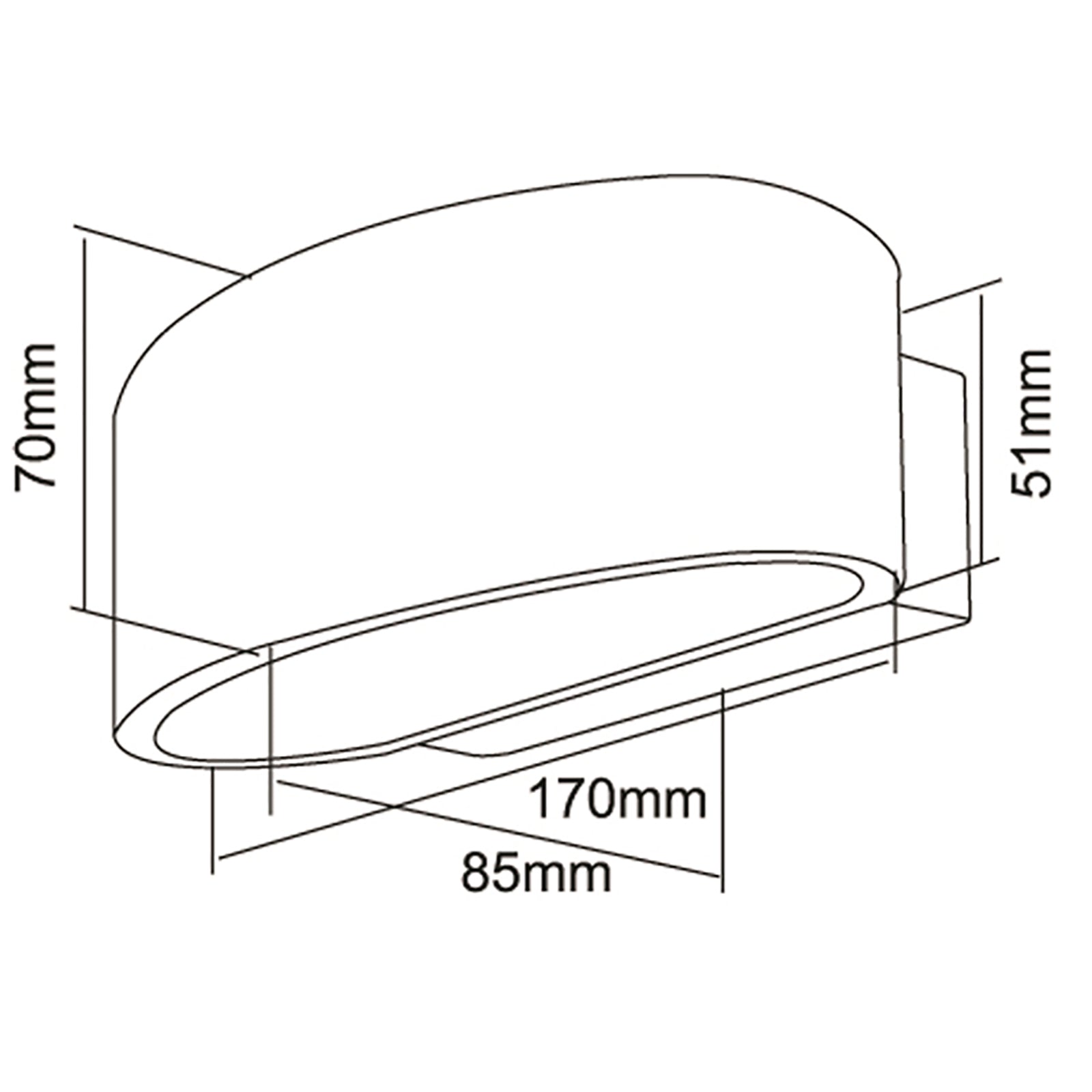 Applique LED moderna in alluminio pressofuso lampada muro doppia luce G9 220V COLORE BIANCO