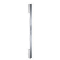 Applique barra slim 100 LED 9W lampada luce muro 3000K ambienti interni 910mm COLORE SILVER