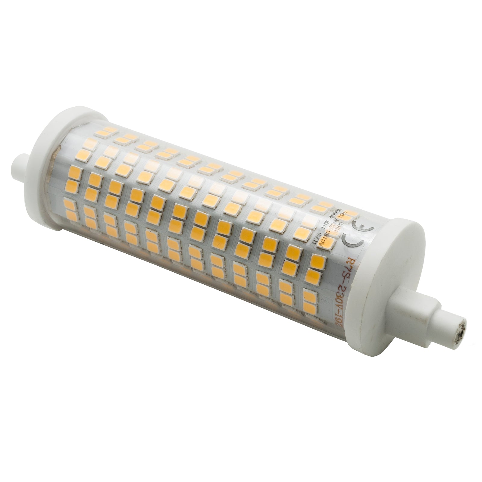 Lampadina attacco R7S LED SMD 2835 19W resa 250W lampada 2500 lumen basso consumo energetico 118mm 230V 4000K