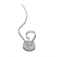 Lampada curva da scrivania luce tavolo LED 9W interni arredamento casa moderna 230V 3000K