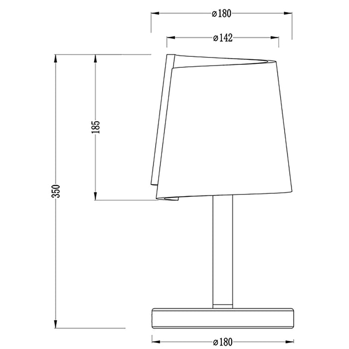 Lampada bianca LED luce tavolo scrivania comodino lume moderno gesso attacco G9