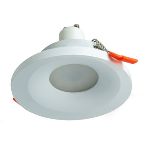 Faretto moderno bianco LED 8W GU10 incasso 65mm luci soffitto ingresso corridoio LUCE 3000K