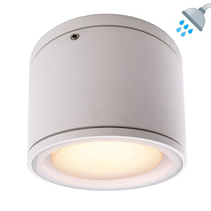 Faretto soffitto box doccia bagno turco sauna lampada parete LED lampada GX53 6W 230V TONDO BIANCO