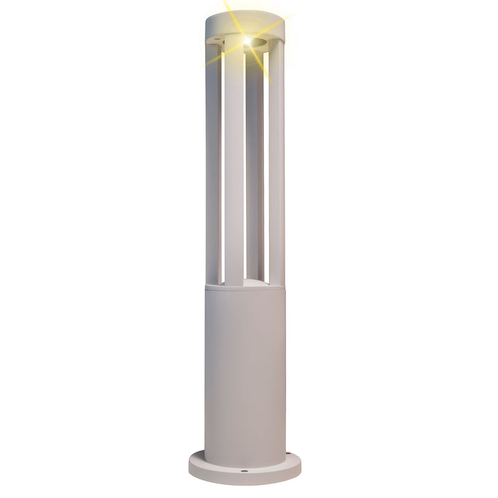 Lampione LED 12W esterno IP65 lampioncino luce giardino cortile viale 60cm 230V BIANCO 6000K