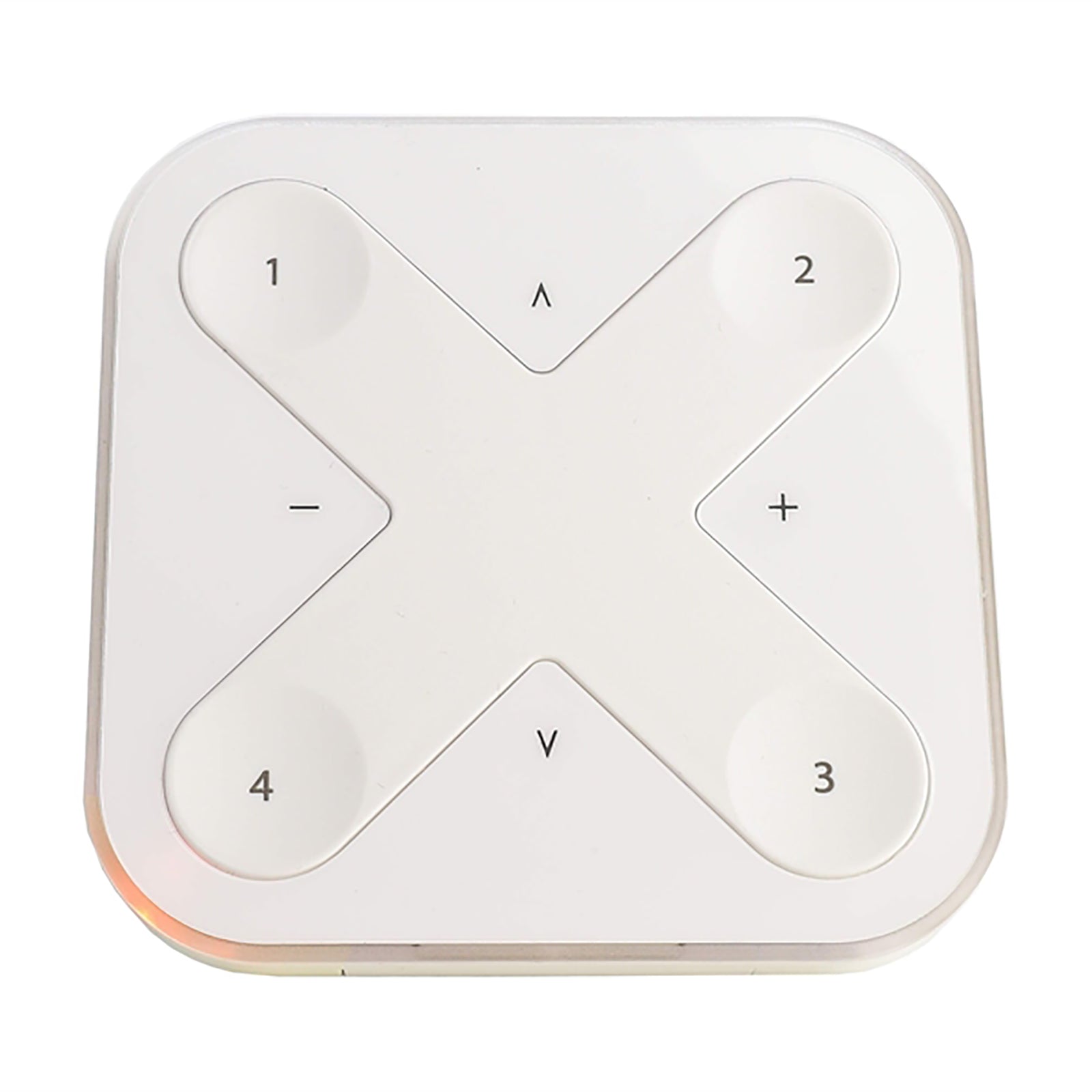 Pannello parete bluetooth controller dimmer controllo luci LED CASAMBI XPRESS BIANCO