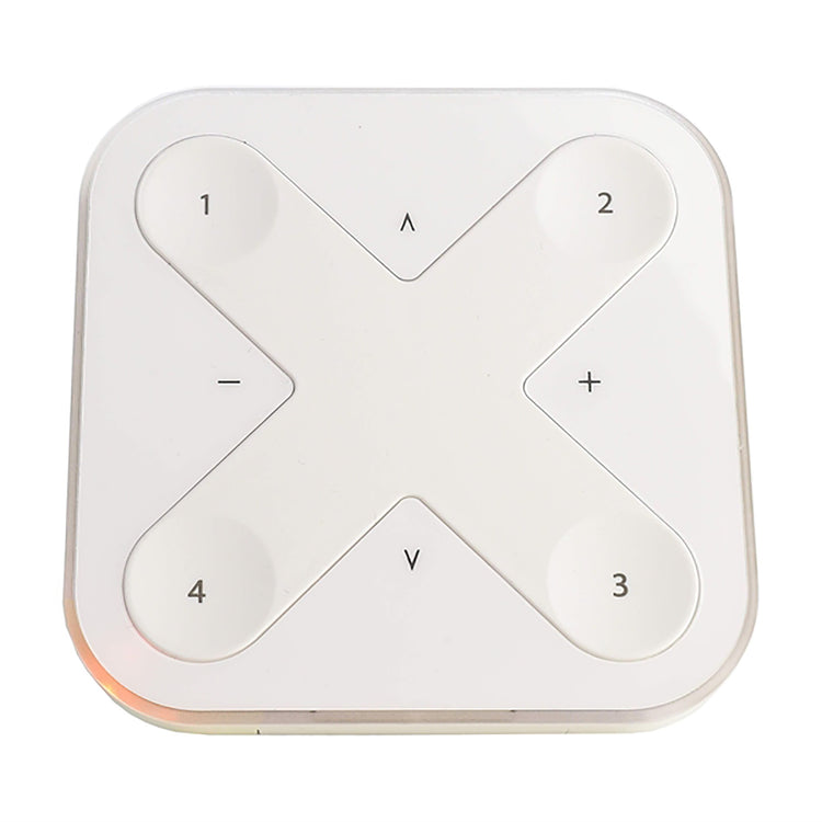 Pannello parete bluetooth controller dimmer controllo luci LED CASAMBI XPRESS BIANCO