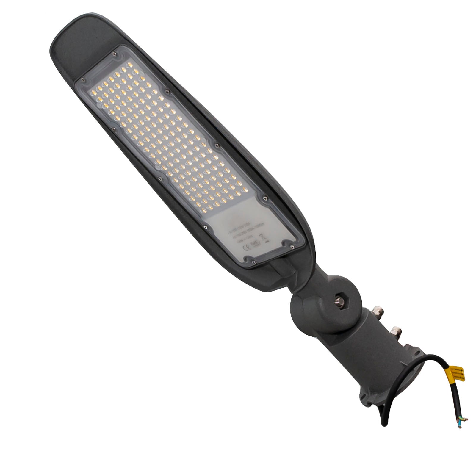 Faro armatura luce stradale IP65 lampione LED inclinabile 180 6500K illuminazione viali giardino 13500lm 230V 150W