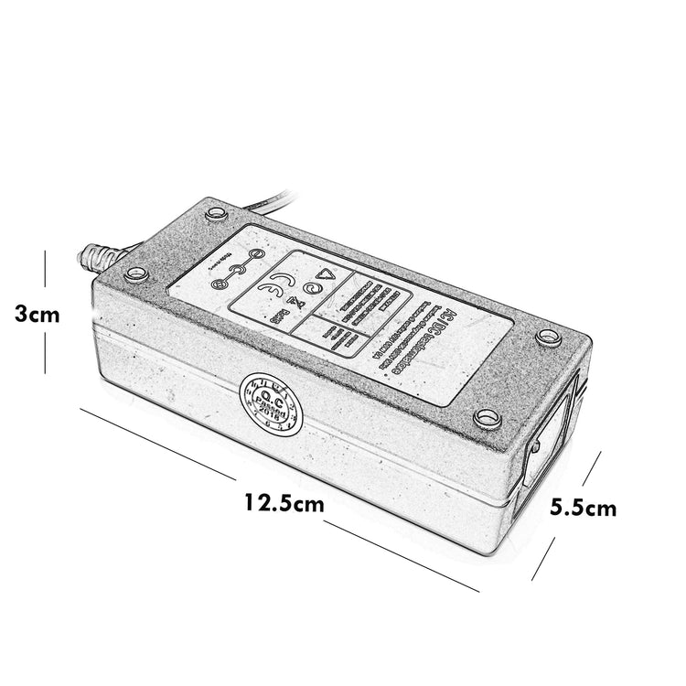 Alimentatore 60W trasformatore da 220V a 12V 5A per strisce LED telecamere dvr