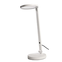 Lampada LED 10W da tavolo scrivania ufficio 3000K orientabile inclinabile 230V BIANCO