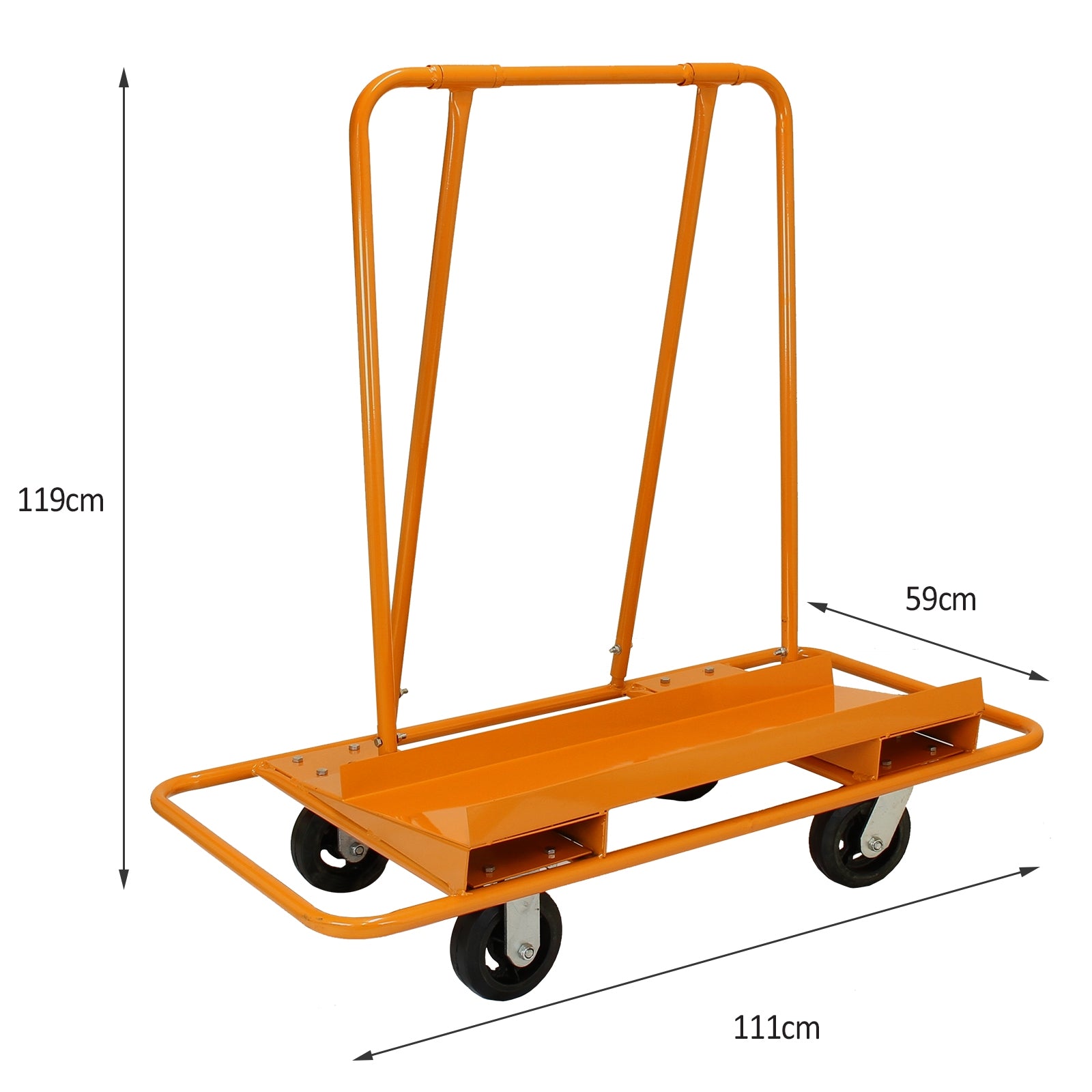 Alzalastre per Cartongesso XXL Alza Solleva Lastre Portata Fino a 68kg per Pareti e Soffitti Pannelli Cartongesso Altezza Massima 4.9m con Carrello