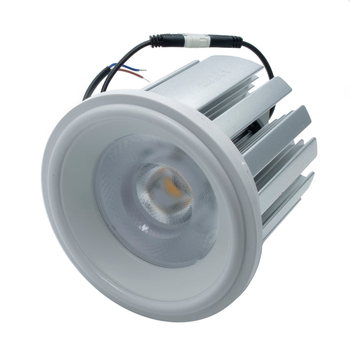 Faretto incasso doppia lampada LED 60W AR111 luci soffitto negozio 230V 5400lm COLORE BIANCO LUCE 6000K