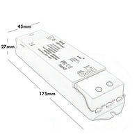 Centralina dimmer pusch RF 15A 12V a 48V controller strisce faretti lampade LED