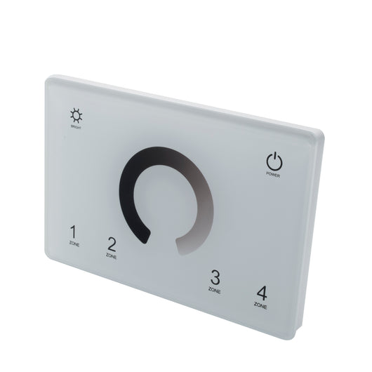 Pannello LED controller dimmer touch incasso muro scatola 503 4 zone DMX 512 RF