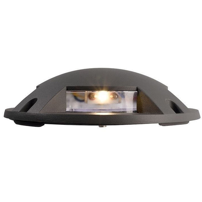 HELIOS IV faretto segnapassi radente IP67 LED 4W calpestabile 4 finestre luce esterni giardino viale sentiero 230V