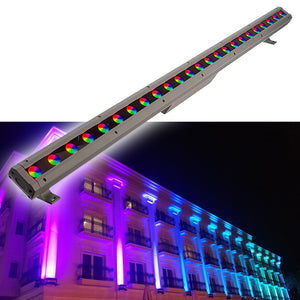 Wall Washer barra LED RGBW 60W effetti luce RGB multicolore facciate fontane monumenti edifici IP65 24V