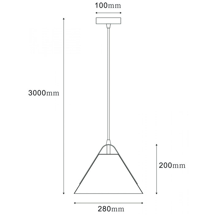 Lampadario cucina cameretta sospensione moderna pendente 3 metri snack tavolo bar pub LED lampada E27 230V NERO