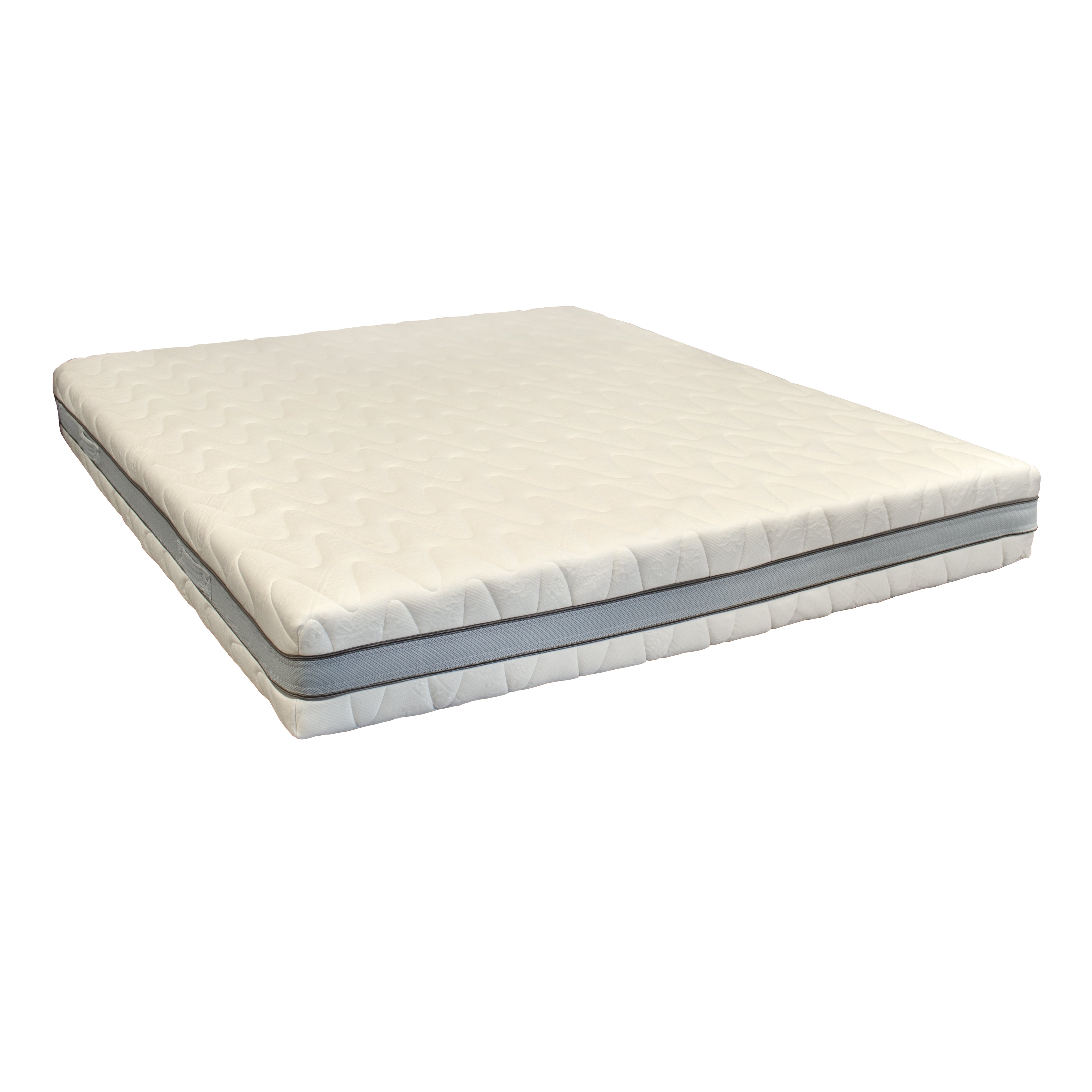 Materasso una piazza e mezza Memory Foam 135x195 H22cm ortopedico Rigidità Media Sfoderabile e spedito sottovuoto