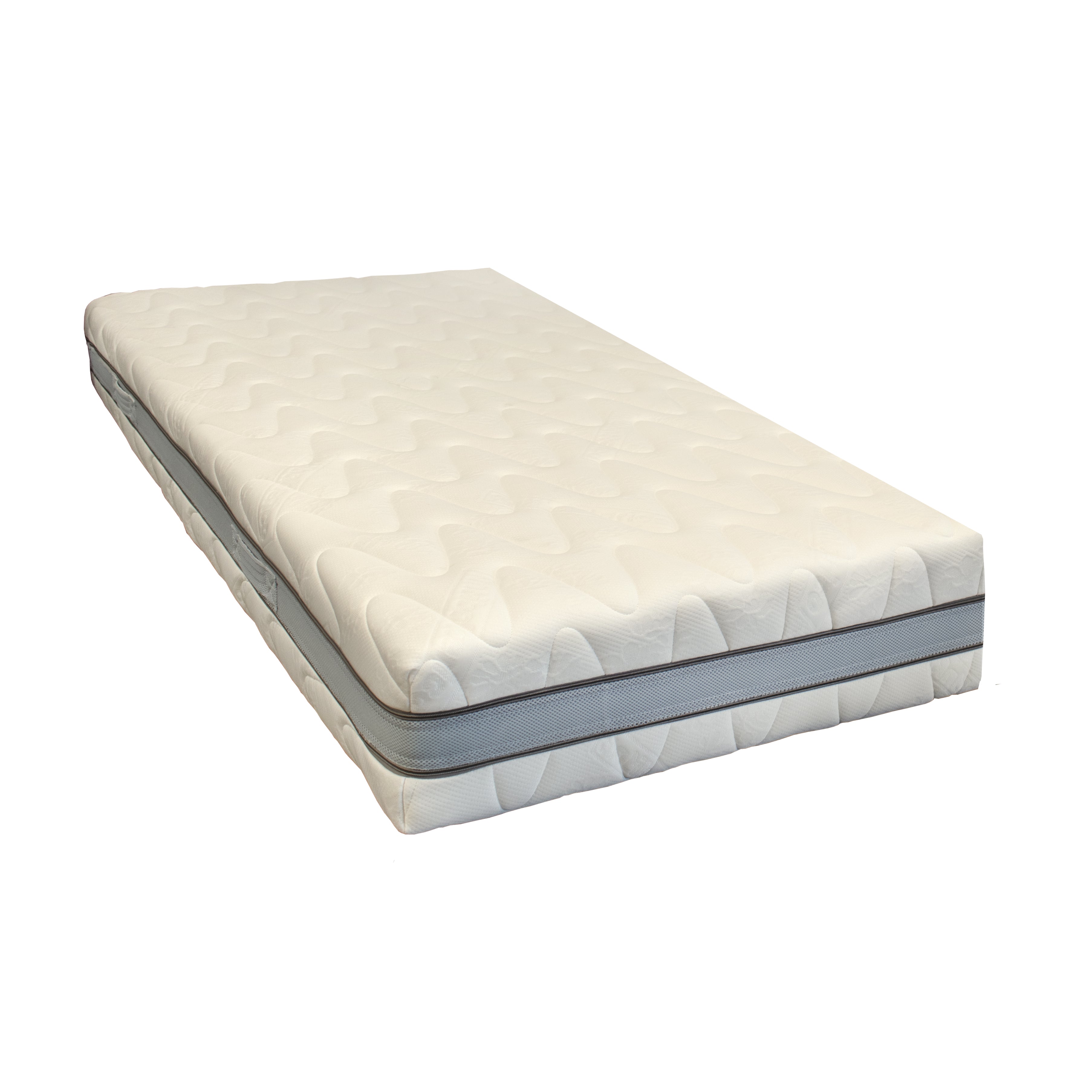 Materasso singolo in Memory Foam 75x185 H22cm ortopedico Rigidità  Media Sfoderabile e spedito sottovuoto Oeko-Tex