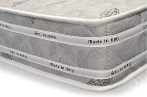 Qualydorm Materasso matrimoniale per letto 165x195 WaterFoam Igenico Antiacaro Certificato Oeko-Tex