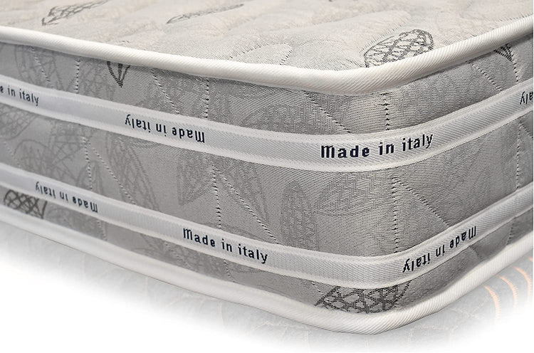 Qualydorm Materasso matrimoniale ortopedico in Waterfoam 160x190 Altezza 18 cm Certificato Oeko-Tex Made in Italy