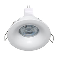 Faretto LED 7W incasso 7cm luci soffitto box doccia bagno turco GU5.3 alimentatore 12V IP65 TONDO LUCE 6000K