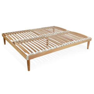 Rete a Doghe in legno di faggio Basculanti Ergonomiche per Letto Matrimoniale King Size 175x185 H 32cm