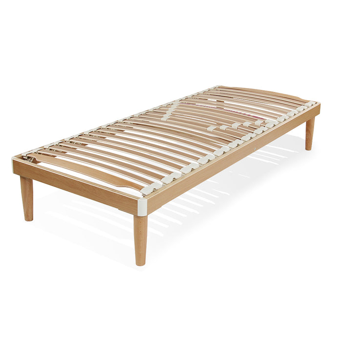 Rete a Doghe in legno di faggio Basculanti Ergonomiche per Letto Singolo 90x195 H 32cm