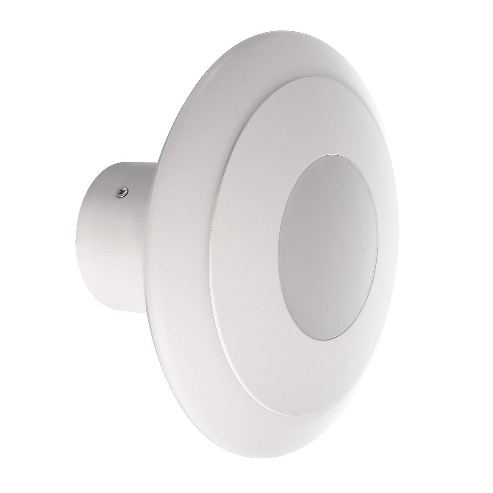 BERMUDA Applique lampada circolare LED 12W luce 360 gradi parete muro ingresso scale corridoio negozio 230V BIANCO