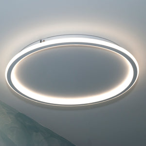 Plafoniera LED 43W rotonda luce indiretta cerchio luminoso soffitto bagno cucina 230V 50cm LUCE 6000K