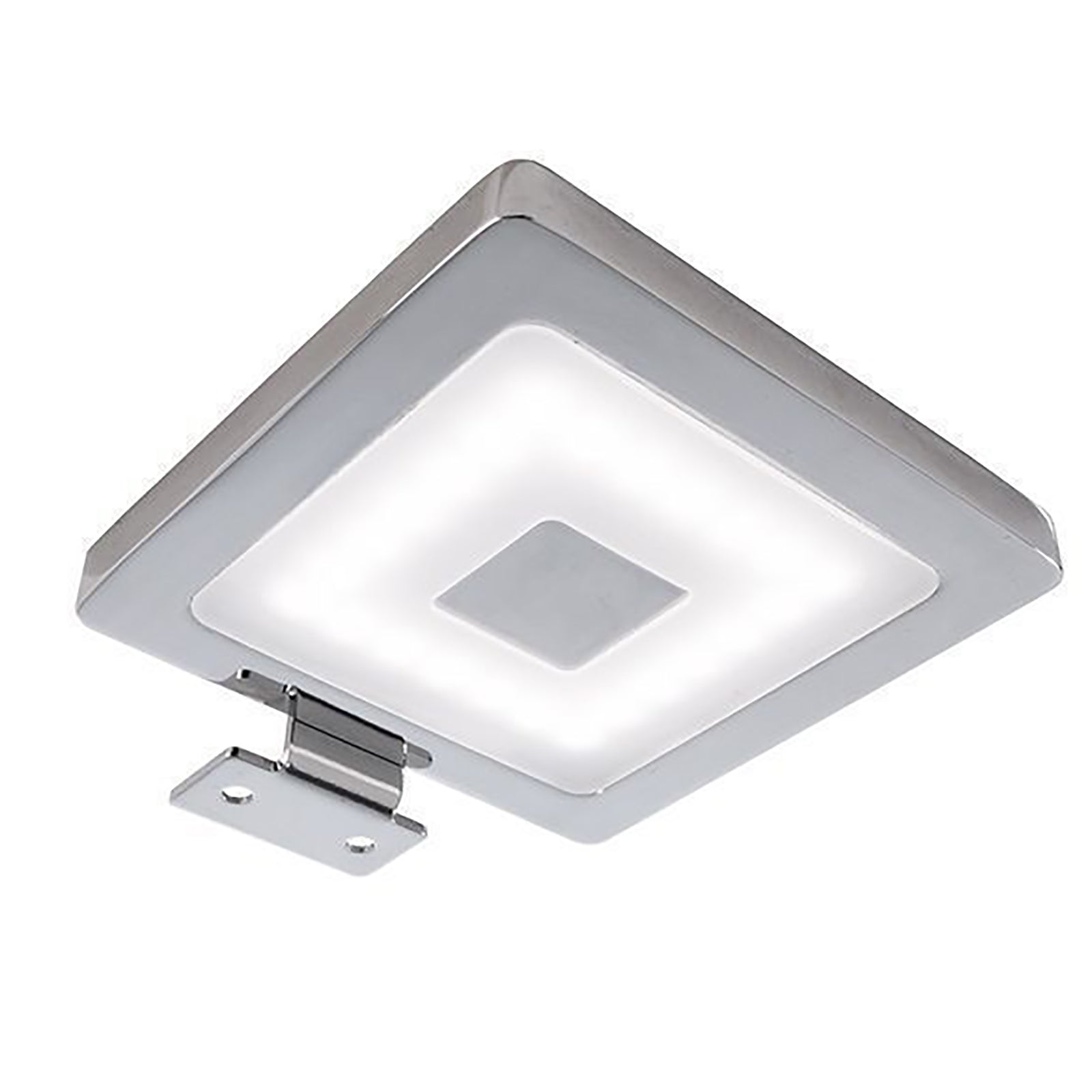 Applique bagno 12V lampada luce LED 4.5W illuminazione specchio specchiera IP44 dimmerabile FORMA QUADRATA