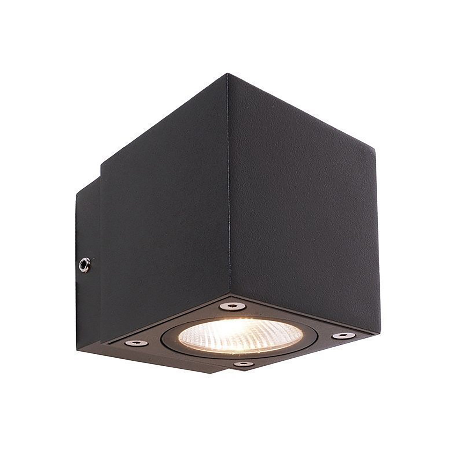 Cubodo MINI applique LED 9W lampada cubo IP54 singolo fascio luce parete muro ingresso facciate balcone 230V SINGOLO