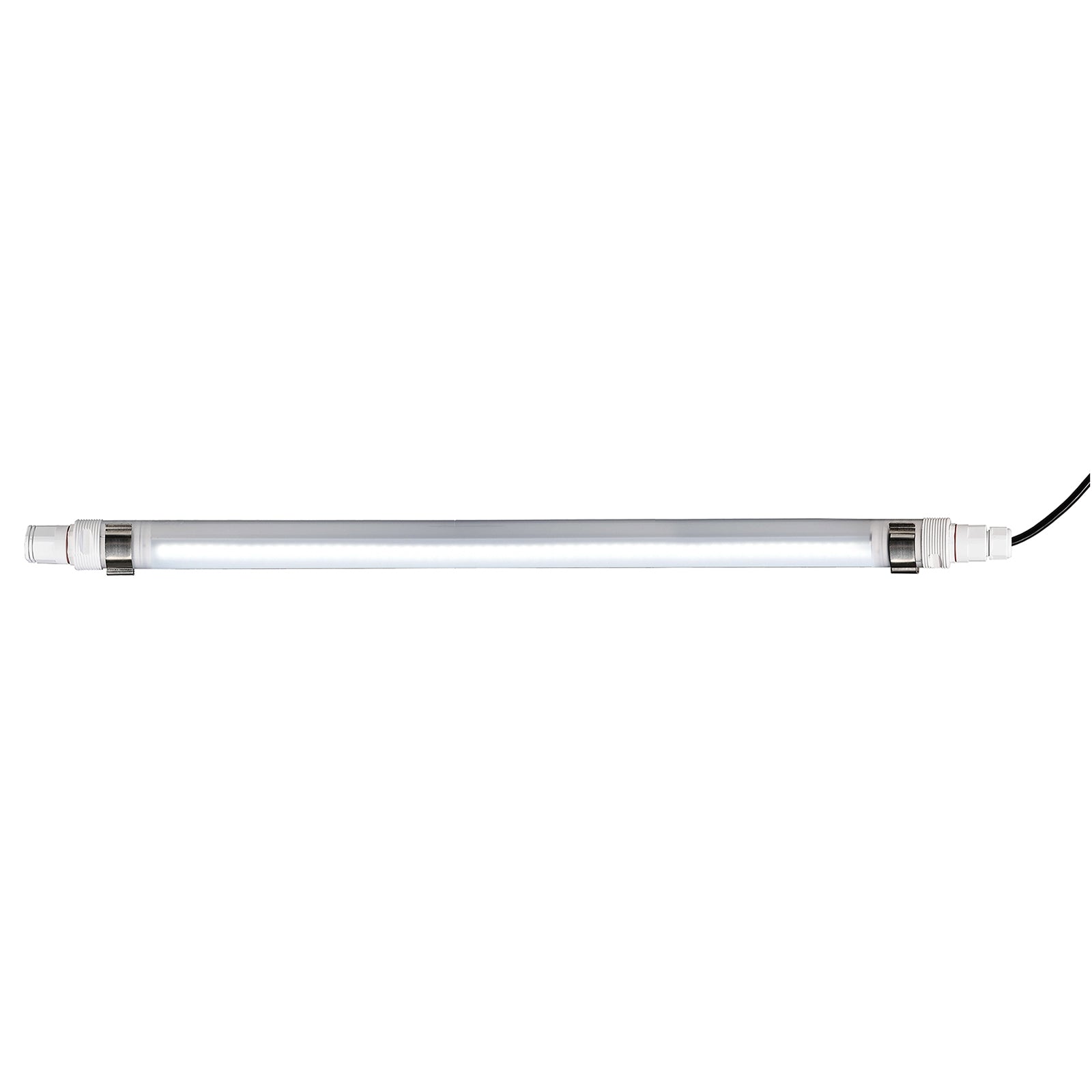 TRI PROOF Lampada LED 21W lineare tubo neon luminoso industriale tenuta stagna IP68 garage seminterrato 230V 70CM