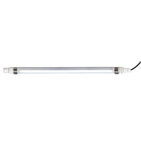 TRI PROOF Lampada LED 21W lineare tubo neon luminoso industriale tenuta stagna IP68 garage seminterrato 230V 70CM