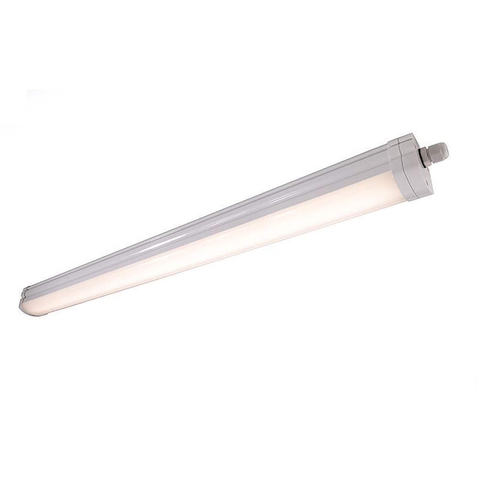 TRI PROOF plafoniera LED 34W soffitto parete lampada impermeabile IP65 IN OUT luce seminterrato garage cantine 230V