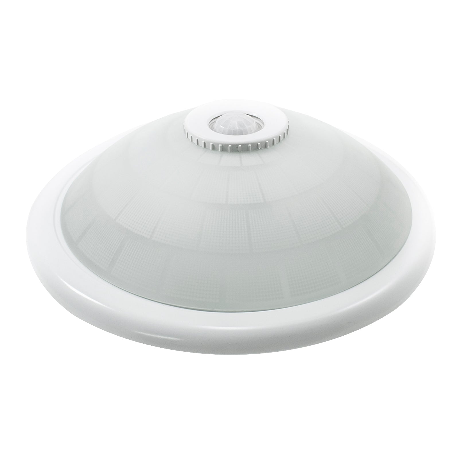 LEO plafoniera soffitto LED doppio attacco E27 luce automatica sensore presenza movimento PIR 230V