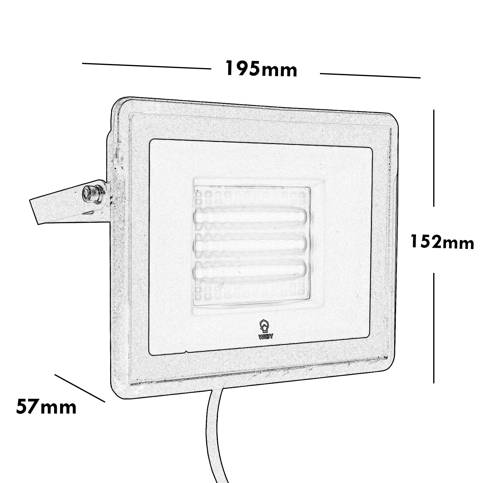 Faro LED 50W SMART WiFi faretto intelligente IP65 luce RGB CCT da 2700K a 6500K multicolore 230V APP Alexa Google