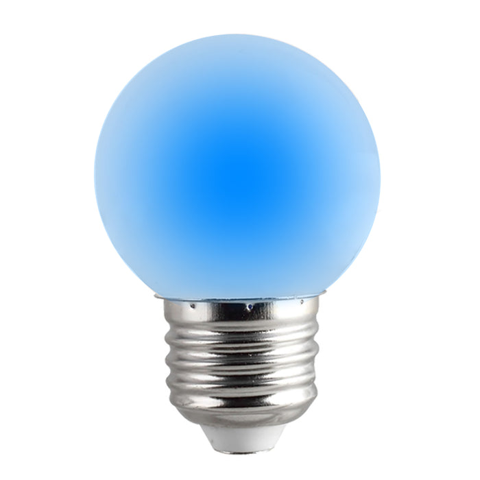 Lampadina LED E27 mini globo 230V lampada decorativa LUCE BLU