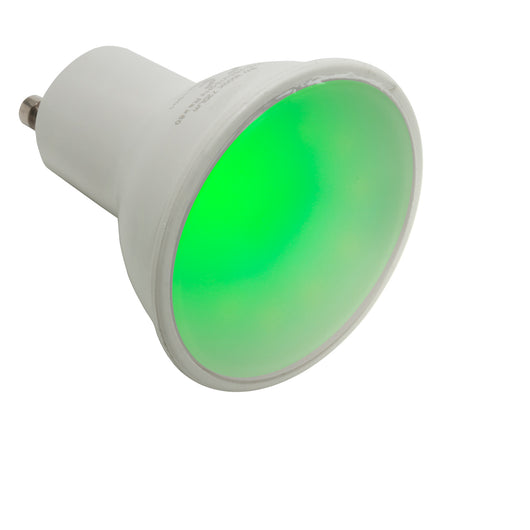 Lampada faretto 6W effetti di luce colorata lampadina led attacco GU10 220V COLORE VERDE