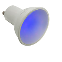 Lampada faretto 6W effetti di luce colorata lampadina led attacco GU10 220V COLORE BLU