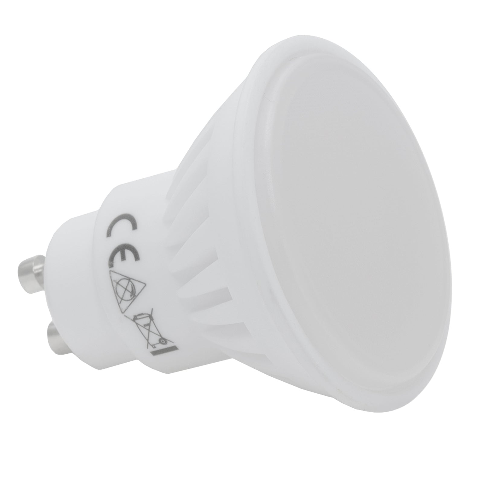 Lampadina LED faretto ceramica GU10 lampada 10W resa 100W luce diffusa 120 gradi 854 lumen 230V LUCE 3000K