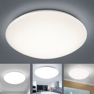 Plafoniera LED 36W resa 324W lampada moderna tonda soffitto muro 3240lumen luce interni camera cucina ufficio 230V 6000K