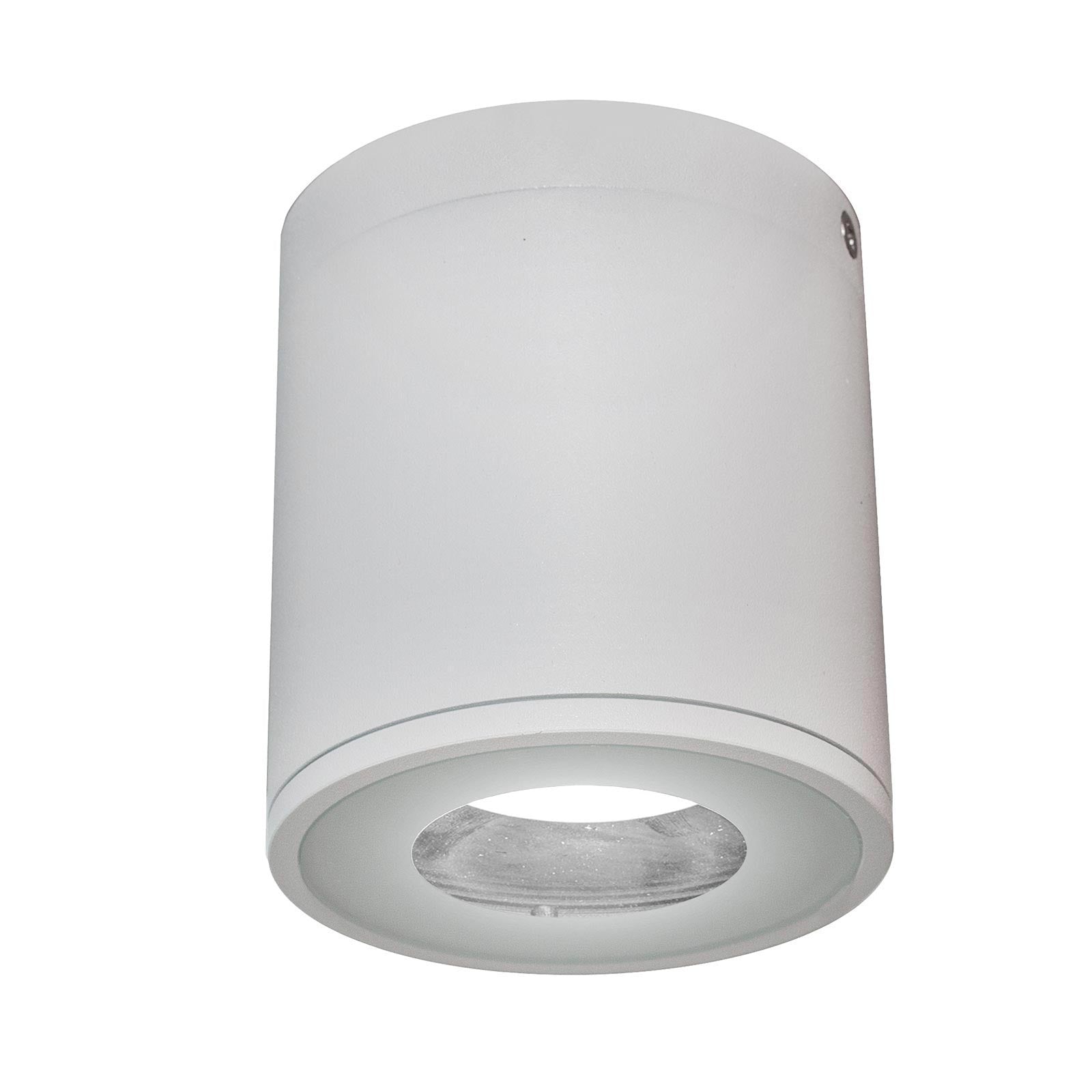 Plafoniera faretto TONDO lampada soffitto LED GU10 luce sensoriale bagno IP65 230V COLORE BIANCO SENZA LAMPADA