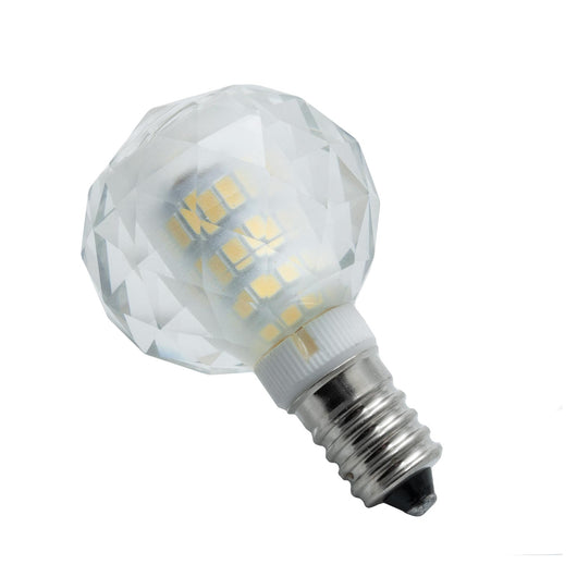 Lampadina LED globo E14 vetro cristallo lampada 6W resa 60W basso consumo attacco piccolo 600 lumen 230V LUCE 3000K