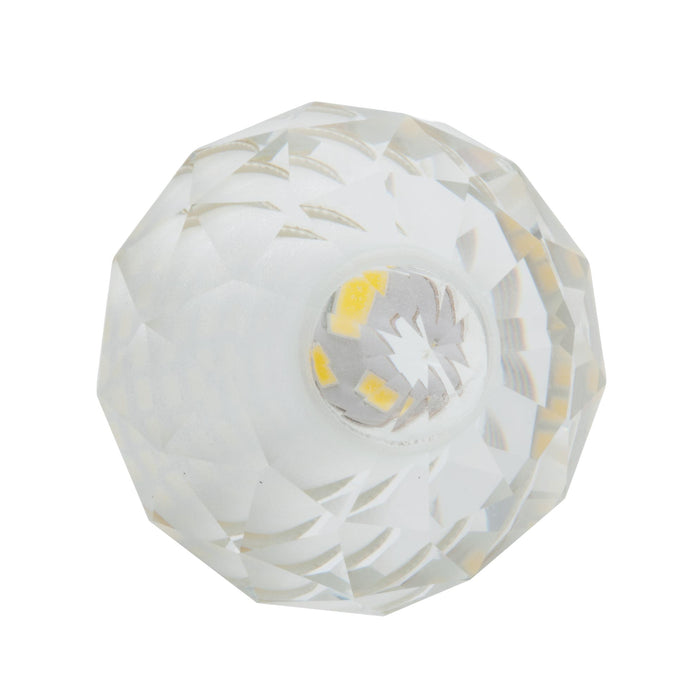 Lampadina LED globo E14 vetro cristallo lampada 6W resa 60W basso consumo attacco piccolo 600 lumen 230V LUCE 3000K