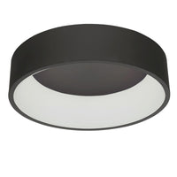 Plafoniera tonda LED 30W CCT 3000K 4000K SCULPTORIS 400 lampada soffitto parete luce 40cm 230V 230V COLORE NERO