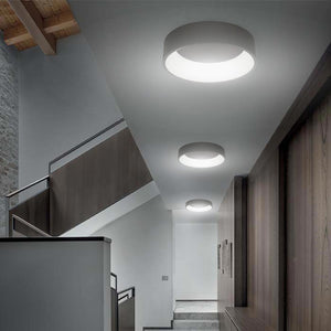 Plafoniera tonda LED 30W CCT 3000K 4000K SCULPTORIS 400 lampada soffitto parete luce 40cm 230V 230V COLORE NERO