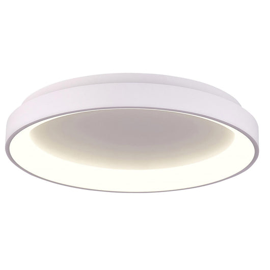 Plafoniera tonda LED Merope 600 CCT 42W 3000K 4000K luce soffitto lampada muro cucina ufficio 230V 58cm COLORE BIANCO