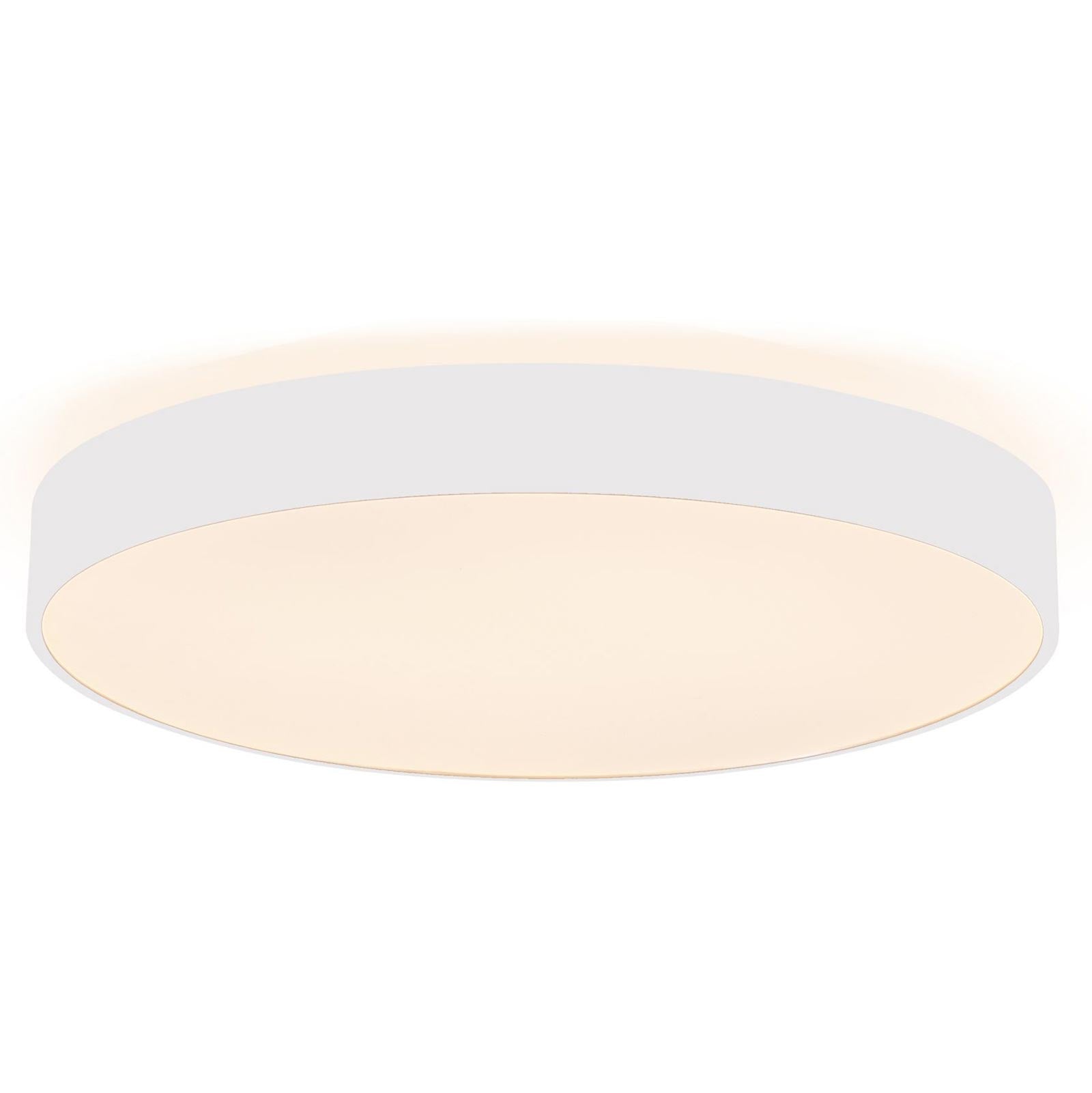 Plafoniera rotonda LED 95W CCT 3000K 4000K MENKAR 800 lampada 80cm luce soffitto negozio ufficio 230V COLORE BIANCO